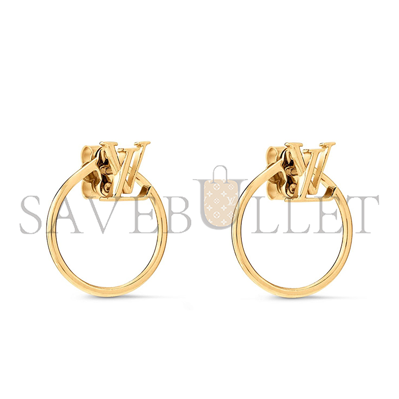 LOUIS VUITTON LV ECLIPSE EARRINGS M00763